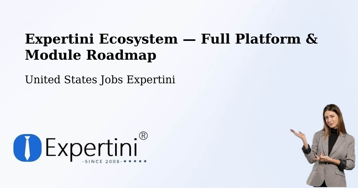 Expertini Ecosystem — Full Platform & Module Roadmap – Milbridge